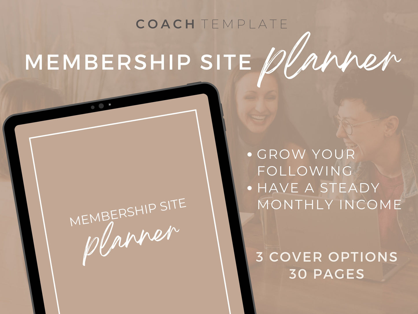 Membership Website Planner Workbook for Content Creator Spiritual Life Coaching Business Blogger Infopreneur | ebook PDF printable Worksheet