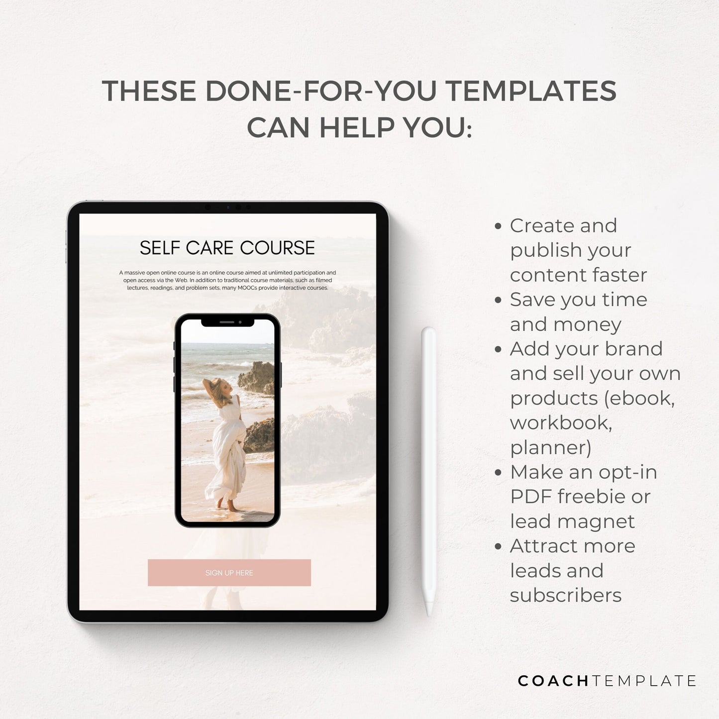 Editable Self Care Challenge Planner Journal Canva Template | Workbook Lead Magnet for Life Coach Wellness Blogger Business | Commercial Use
Self Care Challenge Planner Journal Canva Template CT036 - CoachTemplate.etsy.com