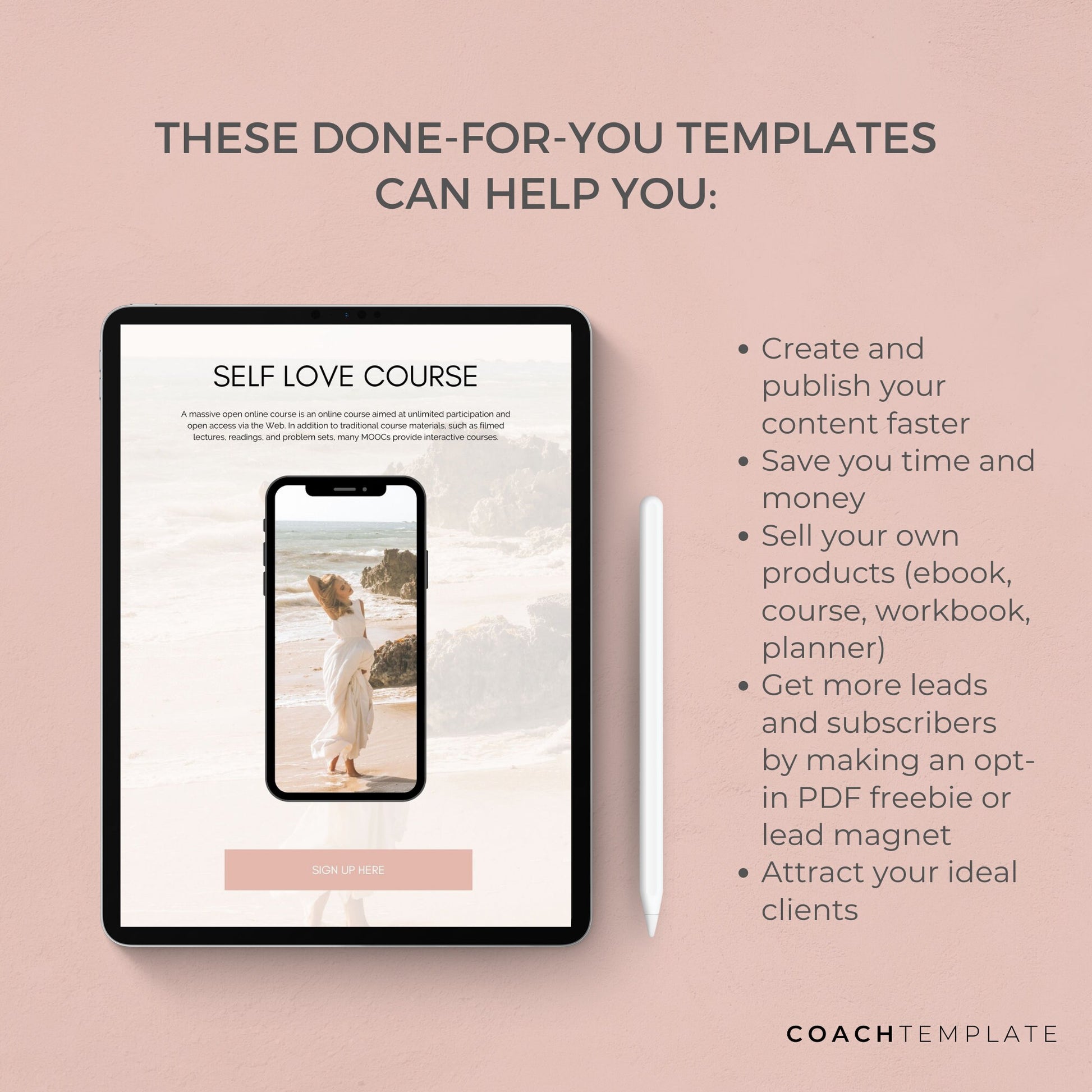 Self Love Challenge Planner Journal Editable Canva Template | wellness blogger Life Coaching business | Commercial Use Workbook Lead Magnet

Self Love Challenge Planner Journal Canva Template CT035 - CoachTemplate.etsy.com